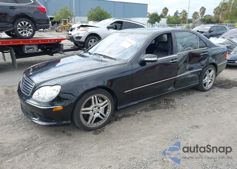 2006 Mercedes-Benz S 55 Amg из США, поврежденный, VIN WDBNG74J26A477026